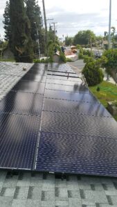 Southern California solar panels